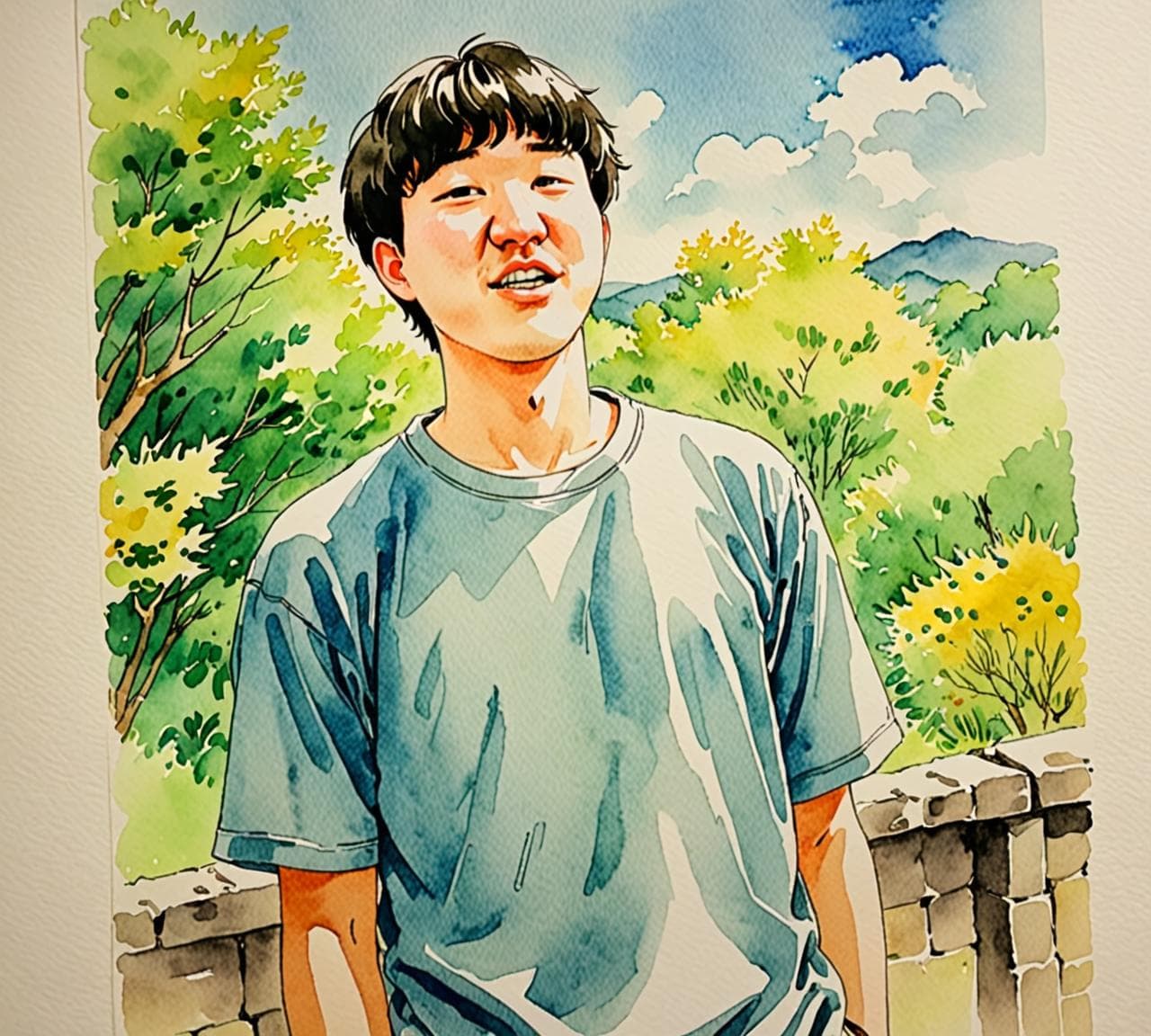 지브리풍 캐릭터