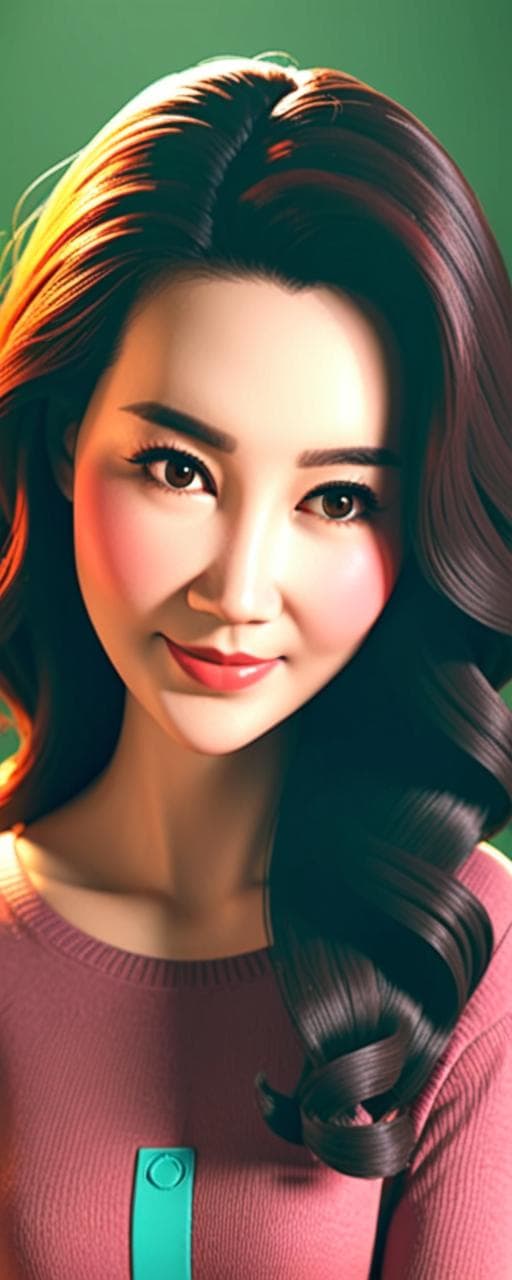 동화책 애니메이션풍 캐릭터