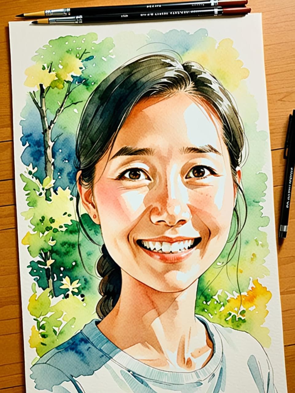 ghibli-anime 스타일 캐릭터 예시