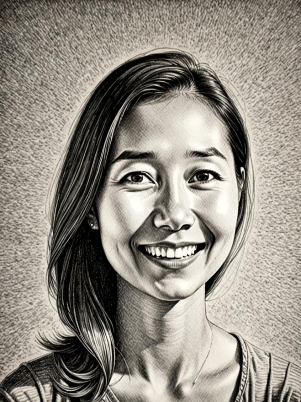 pencil-sketch 스타일 캐릭터 예시