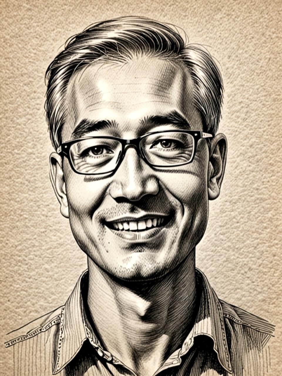 pencil-sketch 스타일 캐릭터 예시