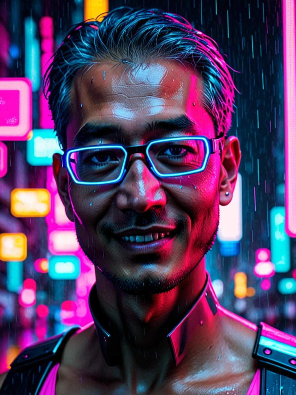 사이버펑크풍